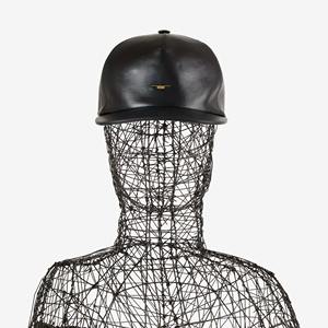 Nuevo Boina de Cuero Genuino Negro Unisex, Gorra Newsboy de 8 Paneles para Hombre y Mujer, Sombrero Baker Boy Vintage Suave con Visera - Product Image 2