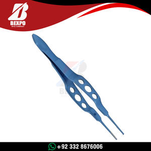 Pinza de Sutura Oftálmica McPherson, Instrumento Quirúrgico de Precisión, Acero Inoxidable Reutilizable, Pinza de Sutura Ocular para Microcirugía - Product Image 5