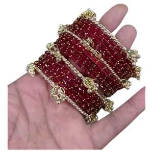 Service OEM : Parures de bijoux pour femmes, ensembles de bracelets cachemiriens multicolores pour mariages et fêtes, tailles personnalisées, bracelets cachemiriens tendance - Product Image 1