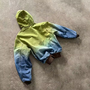 Sudadera con Capucha para Hombre, Diseño Personalizado, Estampado Sólido, Doble Capa, Estilo Ninja, Felpa Francesa, Lavado Ácido, Transpirable, Ecológica, para Invierno - Product Image 4