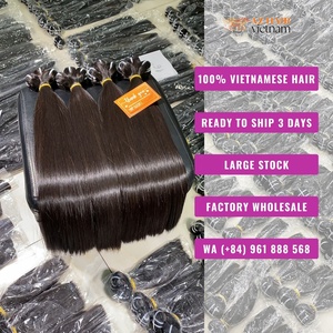 TOP TENDENCIA 2026 Extensiones de Cabello Humano Virgen Sin Procesar, Súper Doble Trama, Liso Natural, Alta Calidad, 8-30 Pulgadas - Product Image 1