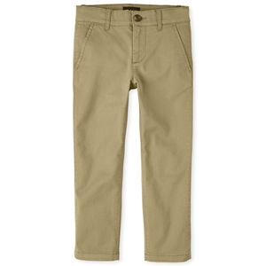 Pantalons d'uniforme scolaire à boutons très demandés pour enfants et adultes, garçons et filles, longueur cheville, en coton. - Product Image 1