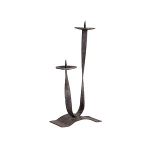 Candelabro de hierro forjado colgante con acabado recubierto, diseño decorativo hecho a mano para decoración de dormitorio, para iluminación. - Product Image 3