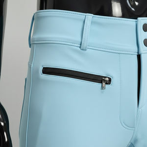 กางเกงขี่ม้าผู้หญิงแบบใหม่ ราคาโรงงาน พร้อมแผ่นรองเข่า กางเกงขี่ม้าแบบยั่งยืน มีซิปและกระเป๋า - Product Image 4