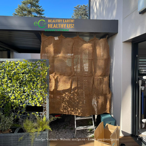 Store Enrouleur en Fibre de Coco ECO2GO VIETNAM de Qualité, Ombrage 70%-90%, Commande Manuelle, Design Tressé Naturel Élégant pour Balcon et Maison - Product Image 4