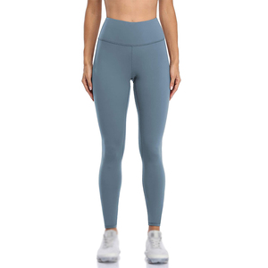 Women's DSAA High Waist Drawstring Yoga Leggings MODAL Material No Camel <b>Toe</b> Peach Butt Lifting Tummy Control Bare Feel Fitness - Product Image 6