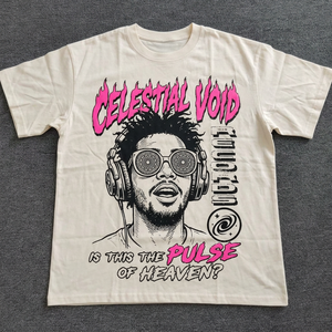 ผู้ผลิตเสื้อผ้ากีฬา แฟชั่นลำลอง แขนสั้น ผ้าฝ้าย 100% บริการรับผลิตตามแบบ OEM สีพื้น พิมพ์ลายพัฟฟ์ - Product Image 6