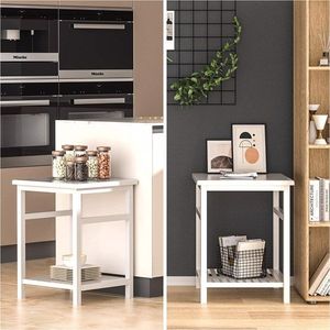 WTZ <b>Bamboo</b> Nightstand Space-Saving Easy End <b>Table</b> for Bedroom & Living Room Console <b>Side</b> <b>Table</b> for Bedside & Lounge - Product Image 4