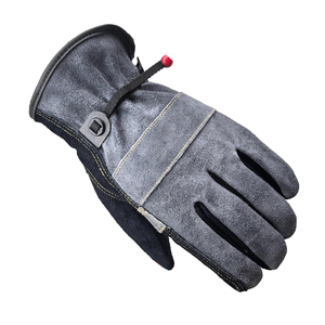 High Quality Cowhide Leather Safety Work <b>Gloves</b> Breathable & Durable Customizable Colors & Sizes - Product Image 4