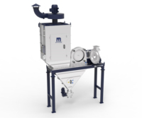 Broyeur à disques universel DP, électrique, automatique, industriel, pour broyage fin, en acier inoxydable, 5,5-110 kW, pour la transformation alimentaire