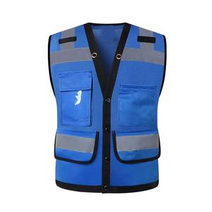เสื้อกั๊กนิรภัยกันน้ำ ANSI Class 2 สำหรับใช้งานกลางแจ้ง ราคาขายส่ง บริการ OEM ผลิตจากโรงงาน คุณภาพดีที่สุดสำหรับผู้ใหญ่ - Product Image 2