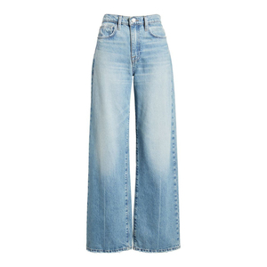 Pantalones vaqueros holgados para mujer con bordado y color personalizados, ropa de moda, pantalones de mezclilla al por mayor, personalizables - Product Image 1
