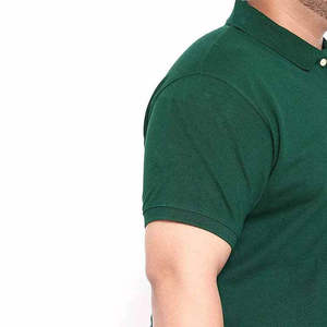 ผ้าคุณภาพสูง 270 GSM เนื้อหนา 100% ผ้าฝ้ายปักลายเปล่าสำหรับเสื้อ สีพื้น ทรงไหล่ตก ป้องกันขนร่วง แขนสั้น - Product Image 2