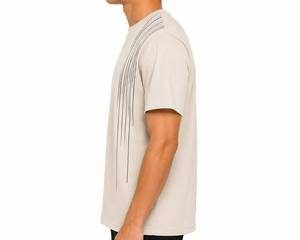 Heavy <b>Polyester</b> Unisex <b>T</b>-<b>Shirt</b> Manufacturer Private Label OEM ODM Casual Apparel Custom Clothing Factory Service Geometric - Product Image 3