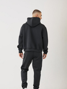 Ensemble de survêtement slim fit pour homme, collection automne, avec logo personnalisé, en coton, vente en gros, marque privée, vêtements de sport 2026 - Product Image 3