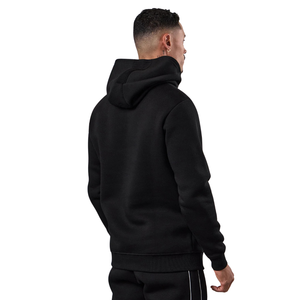 Sweat-shirt à capuche personnalisé pour homme en coton et polyester, molletonné, pour la gym, l'entraînement, le streetwear décontracté, manches longues, vêtements d'hiver - Product Image 2