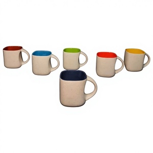 Classic <b>Colours</b> India Made Ceramic Tea Mugs <b>Set</b> - Product Image 1