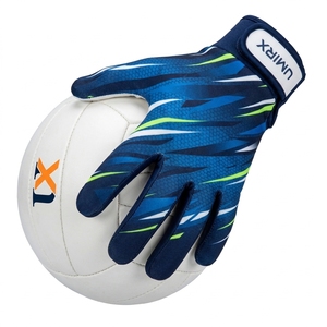Gants de football personnalisés antidérapants unisexes pour receveur, paume en silicone légère, respirants, à doigts complets, avec fermeture auto-agrippante pour une meilleure adhérence sportive - Product Image 3