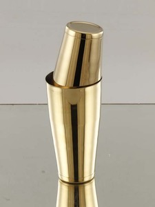 Solid Brass Handmade Boston Shaker Set of 2 Pcs with 28 oz & 18 oz Capacity No Handle Luxury <b>Bar</b> <b>Tools</b> - Product Image 1