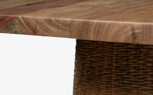 Mesa de comedor moderna de lujo, madera maciza, calidad premium, resistente y duradera, muebles de alta gama para interiores de hogar, hotel y casa. - Product Image 6