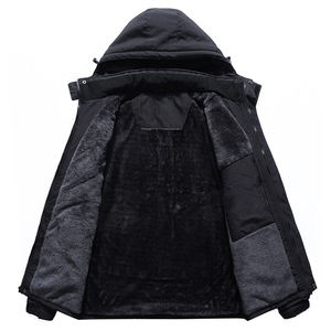 Veste de ski professionnelle pour homme, imperméable, coupe-vent, manteau d'hiver, doublure en polaire, veste de snowboard à capuche, vêtements de sport d'extérieur - Product Image 2