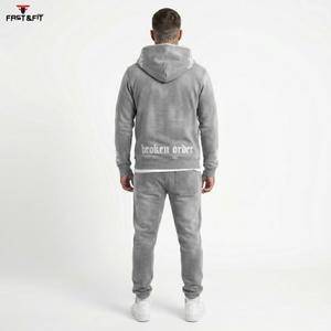 Chándal de Manga Larga Hecho en Pakistán, Talla Grande, Poliéster y Algodón, Chándal Deportivo para Hombre, Traje de Entrenamiento - Product Image 2