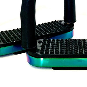 อุปกรณ์ขี่ม้า ที่วางเท้าสแตนเลสแบบปรับได้ กระเป๋าใส่อุปกรณ์ขี่ม้าแบบพกพา - Product Image 4