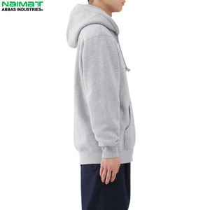 Sudadera con capucha y cremallera completa con ventilación lateral transpirable para hombre, ropa deportiva de entrenamiento, forro polar, paquete deportivo. - Product Image 3