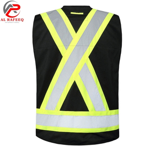 Chaleco de Seguridad Reflectante de Alta Visibilidad a Precio Económico, Chaleco de Trabajo de Alta Visibilidad, Fabricante OEM Personalizado 2026, Corte Ajustado - Product Image 3