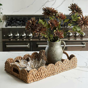 Diseño Exclusivo de Alta Calidad, la Mejor Opción para la Decoración del Hogar, Bandeja de Servicio Hecha a Mano con Hierba Marina de Vietnam - Product Image 5