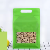 Bolsa de Fondo Plano con Cierre de Cremallera, Tamaño y Color Personalizados, OEM/ODM para Envasado de Alimentos con Alta Barrera