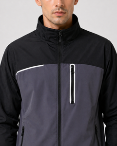 Chaqueta Deportiva Premium con Tela Transpirable, Diseño Cortavientos, Corte Elegante, Ideal para Gimnasio, Correr y Deportes al Aire Libre, Chaqueta Personalizada - Product Image 4