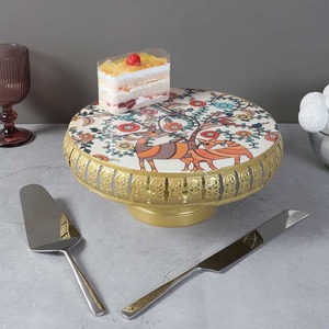 Luxury Marble Handle <b>Cake</b> <b>Server</b> Set – Premium Stainless Steel <b>Cake</b> Knife & Pie <b>Server</b> for Weddings Parties & Dessert Serving - Product Image 4