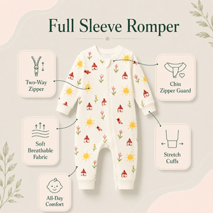 Mameluco de Bebé de Manga Larga 100% Bambú |   Ropa de Dormir para Recién Nacidos con Estampado de Mariposas, Cierre de Dos Vías, Suave y Transpirable, Unisex, para Todas las Estaciones - Product Image 5