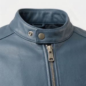 Chaqueta de Motociclista de Cuero Genuino para Hombre de la Mejor Calidad, Nueva Colección de Invierno, Chaquetas de Motocicleta con Protecciones Desmontables Personalizadas - Product Image 4