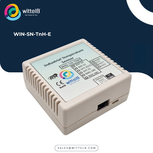 Sensor Inalámbrico de Temperatura y Humedad WITTELB WIN-S-TnH Versión 2 |   WiFi / LoRa / BLE |   Opciones Multisensor - Product Image 1