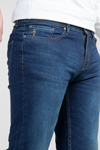 Jeans Rectos Personalizados al por Mayor para Hombre, Jeans Casuales Ajustados con Cierre, Pantalones Largos para Invierno, Otoño y Verano, en Varias Tallas - Product Image 5