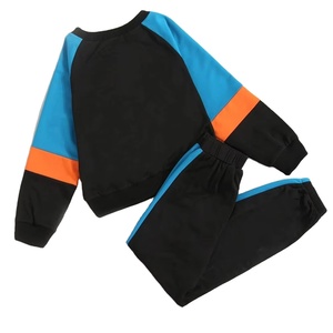 ชุดวอร์มกันหนาวสำหรับเด็กผู้ชายมาใหม่ชุดวอร์มสำหรับเด็กผู้หญิงชุดวอร์มลำลองแบบเรียบแขนยาวแฟชั่น - Product Image 5