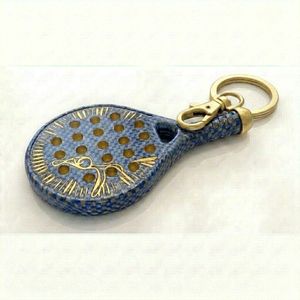 Llavero de Goma Resistente con Forma de Raqueta de Pádel, con Tamaño Personalizado y Logotipo Personalizado - Artículos Deportivos con Relieve 3D, Nueva Llegada, Servicio OEM - Product Image 1