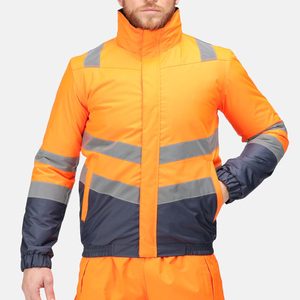 New Style High Visibility Reflective <b>Jacket</b> With Custom Logo Lightweight Fabric Made Working <b>Jackets</b> For Factory And <b>Worker</b> - Product Image 4