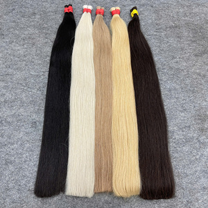 <b>TOP</b> COLOR VERY BULK HAIR: Natural Straight all color Vietnamese Human Hair Extension Full Lengths in Stock Now - Product Image 2