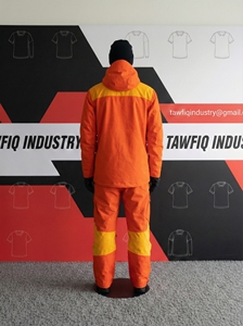 Combinaison de ski pour homme adulte, imperméable, respirante, coupe-vent, avec isolation en polaire Tex et fermeture éclair - Vente en gros - Product Image 4