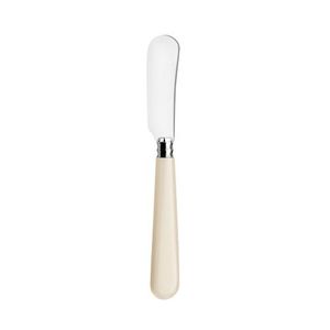 Couteau à beurre en ivoire traditionnel avec manche en argent vintage pour une décoration de table élégante et une utilisation professionnelle en restauration - Product Image 1