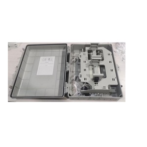 กล่องกระจายสายไฟเบอร์ออปติก ABS กลางแจ้ง48แกนสำหรับงีบหลับ FDB-TS-48C IP65ขั้ว FTTH fttc - Product Image 1