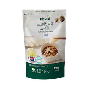 [NAIFFY] Pickzzi Mushroom Pickle - Wasabi avec une touche épicée et conservation à température ambiante pour les repas en camping en plein air - Product Image 3