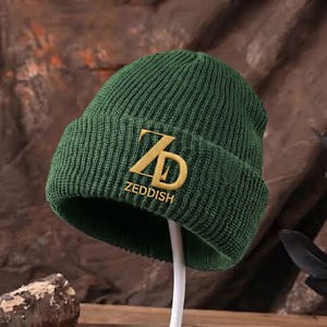ZEDDISH CLOTHING ZC-0031 Premium <b>Wool</b> Winter <b>Beanie</b> <b>Hat</b> Casual Unisex Thick Warm Pullover Ribbed Knit Adult - Product Image 2