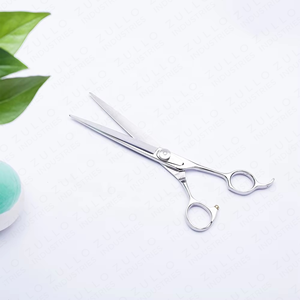 Tijeras de Peluquería de Acero Inoxidable de Alta Calidad con Acabado de Titanio, Tijeras de Barbero Afiladas para Uso Profesional en Salón - Product Image 2