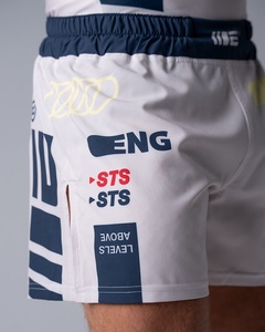 Pantalones Cortos de Boxeo y MMA Sublimados Personalizados de Alta Calidad, Nuevo Diseño de Leopardo, Ropa Deportiva Unisex de Artes Marciales, 100% Poliéster - Product Image 5