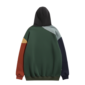Nouveaux sweats à capuche d'hiver en molleton 100 % coton personnalisés OEM pour hommes - Design et poche personnalisés écologiques - Product Image 5