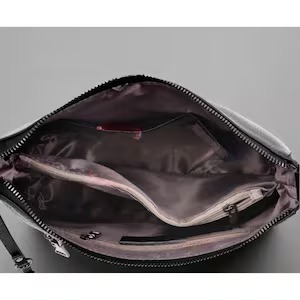 Sac à main en cuir véritable pour femme – Sac à bandoulière minimaliste en cuir de vachette – Sac à main élégant pour tous les jours. - Product Image 3
